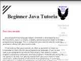 Beginner Java Tutorial