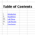 Make a Table of Contents in Excel
