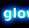 Cool glowing text