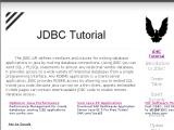 JDBC Tutorial