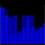 Simulated Flash Audio Spectrum Analyzer