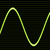 Animating sine wave in an oscilloscope