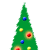 Christmas Tree With Blinking Lights